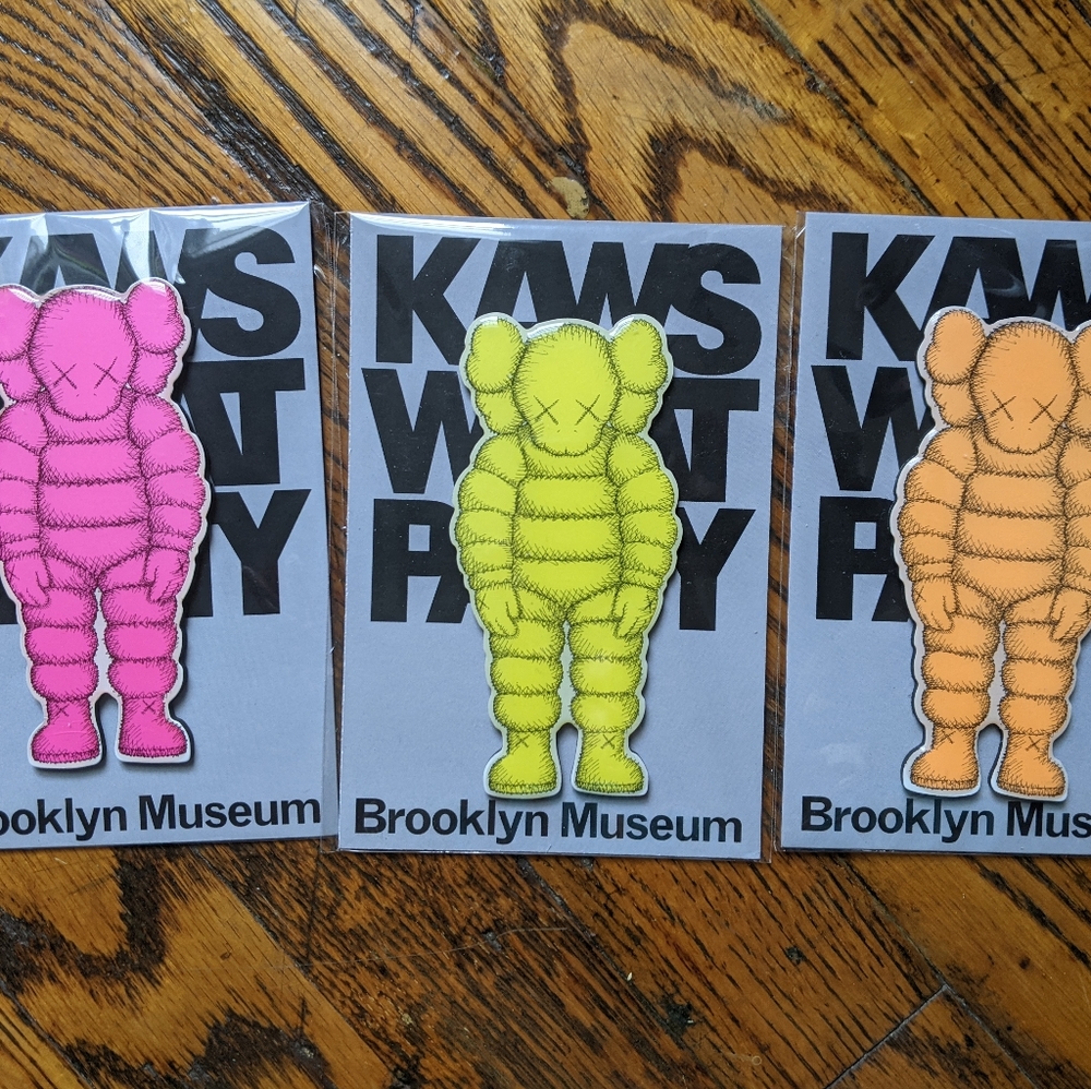 *unopened* KAWS WHAT PARTY magnets